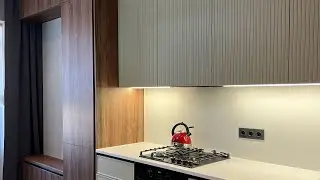 Кухня с ТВ зоной