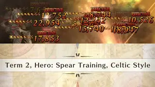 [Fate/Grand Order] Term 2, Hero: Spear Training, Celtic Style (Lancer Node) 3 Turn Farm