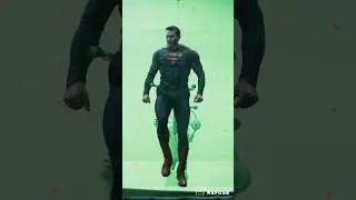 Superman goes hard!!! 😎🤯 VFX before & after #supermanandlois #vfx #dc