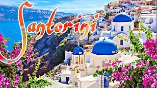 A journey Through Santorini : Oia , Fira , and Breathtaking beaches #greece #santorini #4k
