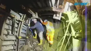 Safety work at visitor mine with the WIWA INJECT 2K 230