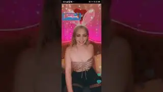 Bigo Live cewek cantik pamer paha mulus Kelihatan CD nya