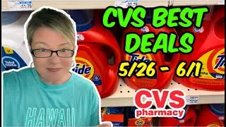 CVS BEST DEALS (5/26 - 6/1) ***TIDE/GAIN FOR 15¢ EACH 😱