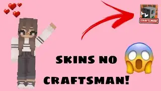 Como ter uma skin no craftsman - Canal maysa Lorrany♡ #tutorial #craftsman #skins