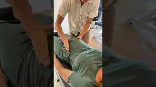 Dr Zachary Trajkovski delivers gentle #chiropractic adjustment #geelongaustralia #geelong #baby