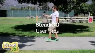 How to Walk with a Steadycam (SteadiGO Stabilizer)