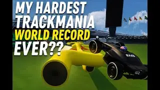 My HARDEST TrackMania WORLD RECORD EVER?? (Hell 9+8)