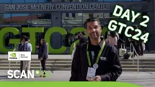 GTC 2024 Day 2 - OpenUSD day + NVIDIA interviews on the Scan AI stand