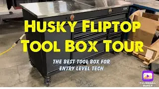Husky 63 inch Flip top Tool Box 
