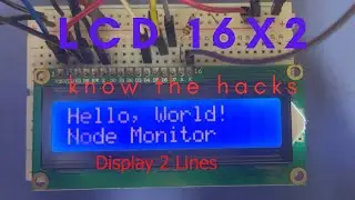LCD Hacks You Must Know | Arduino 16X2 LCD Module