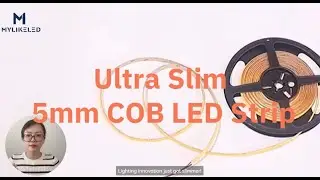 Meet the MYLIKE LED Ultra Slim 5mm COB Strip.