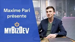 Maxime Pari présente MyBizDev, la start-up qui recrute et forme des business developer pour start-up