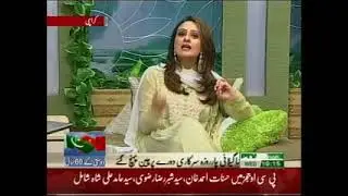 Furqan Ahmad Bobi in PTV NEWS Sub-e-Nou with Nusrat Part 1