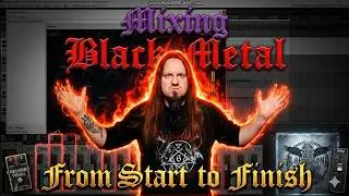 Mixing a BLACK METAL song from Start to Finish.