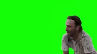 rick crying meme twd green screen 