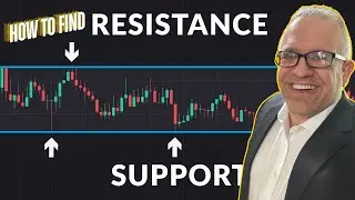 How To Find Support and Resistance in Forex Trading! EASY!!! 🤯