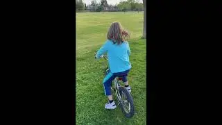 Connor Learning To Bike