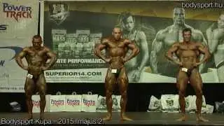 Testépítés -172cm - Bodysport Kupa 2015. május 2. Kvalifikációs verseny
