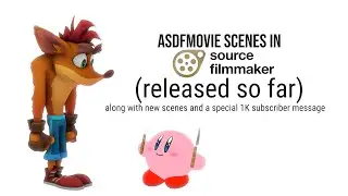 asdfmovie scenes in Source Filmmaker (so far including new) (1K Special) [SFM/Nintendo/Crossover]