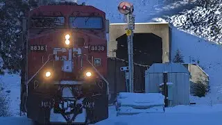 CPKC On Rogers Pass
