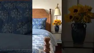 A perfect match: Summerville Collection & Regan Handcrafted Quilt. 📹: @theyellownote #mypotterybarn