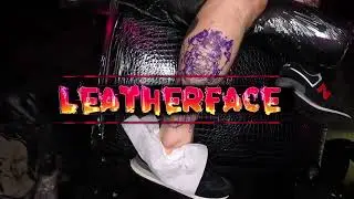 Leatherface Tattoo Timelapse 30 Minutes