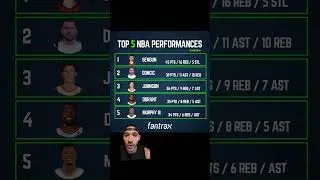 Top 5 NBA Performances 