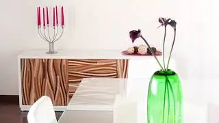 Credenza Wood Waves - IWoodS