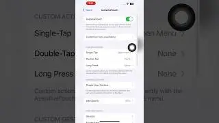 iPhone floating icon on & off | Assistive touch settings on iPhone 