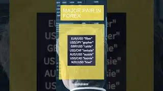 MAJOR PAIR IN FOREX