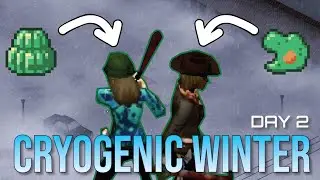 Trying to Survive the Cryogenic Winter Mod in Project Zomboid with VERY BAD Traits! || Day 2