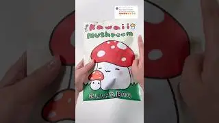Kawaii mushroom Blind Bag🍄 #asmr #paperdiy #blindbag #satisfying #unboxing