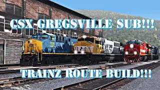 Trainz 2022 Route Build Gregsville sub ep.1 | the OG Gregsville Sub | Newman gravel\S.E Lance hill