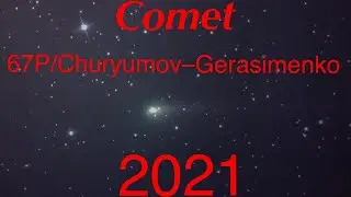 Comet 67P/Churyumov-Gerasimenko through a Telescope 2021