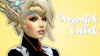 The Sims 4 |  CAS Collab // SourPatchSimmer - Mercy & Tracer