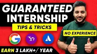 HOW TO GET AN INTERNSHIP IN 2024🔥 | My 10 UNBEATABLE Internship tips and tricks