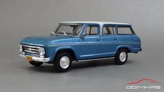 Chevrolet Veraneio S Luxe 1971 || CHEVROLET COLLECTION SALVAT BRASIL №4 || Обзор масштабной модели