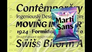 Marti Sans Typeface