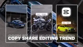 Copy  Share Trending Reels editing on android | Editing in Capcut
