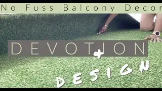 Daily DEVOTION & Design: Small BALCONY DECOR Design Ideas