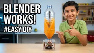Blending machine #very easy #make at home #experiment