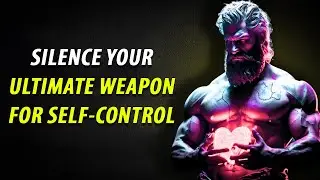 Silence Your Ultimate Weapon For Self-Control | You Won't Regret Watching! Stoicism