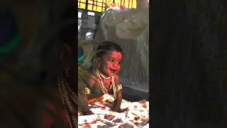 🧿Presenting Aryan Harish Kandekar, my son, as the cutest Lord Krishna #krishna  🌠👼❤️