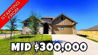 Tour the Blanton Plan by Brightland Homes at Hunters Glen in Jarrell, TX