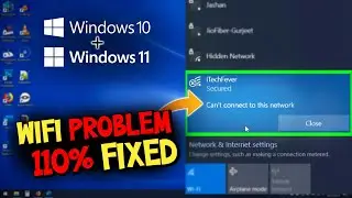 Can't Connect To This Network Problem Windows 10/11