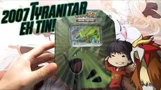 Opening a Pokemon 2007 Tyranitar EX Tin!