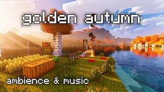 3 Hours Calming Minecraft Autumn Playlist: Day and Night Ambience with C418 Music 🎶🍂