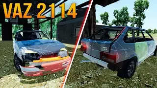 FOUND A WRECKED CAR AND RESTORED IT TO PERFECT - BeamNG.drive