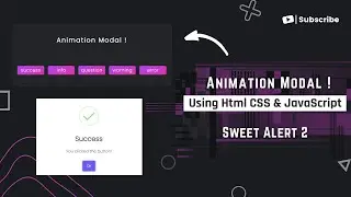 Upgrade Your Website to the next level with Stunning Modals Using Sweetalert2