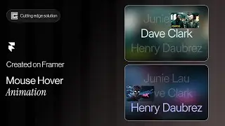 How to Create a Mouse Hover Background Reveal Effect in Framer
